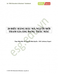 20 điều hàng đầu mà người mới tham gia ESG đang thắc mắc